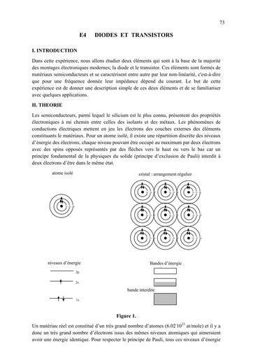 E4 diodes transistors
