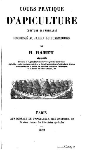 Cours pratique apiculture ancien