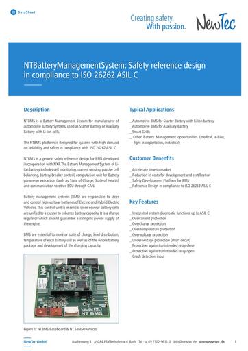 NEWTEC NTBMS DS