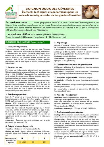 ITK LR Oignon Doux Cevennes 2012