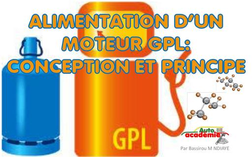 Alimentation d un moteur GPL