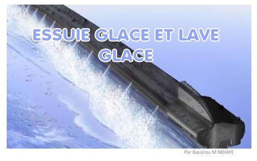 Essuie glace et lave glace