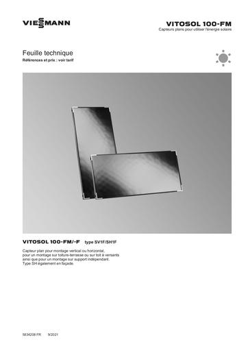 FT Vitosol 100 FM fiche technique