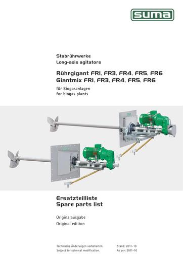 SUMA Spare Parts List Giantmix FR GB 2011 10