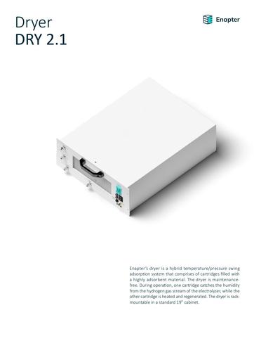 Enapter Datasheet DRY21 EN (1)