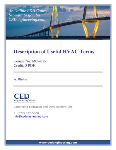 M05 015   Description of Useful HVAC Terms   US
