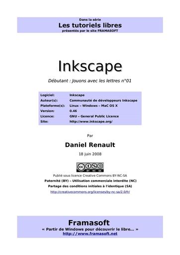 Manuel inkscape