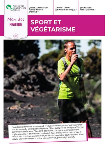 AVF SPORT ET VEGETARISME 2022