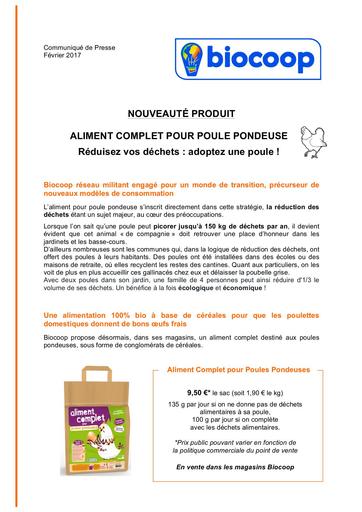 CP Aliment Poule Pondeuse
