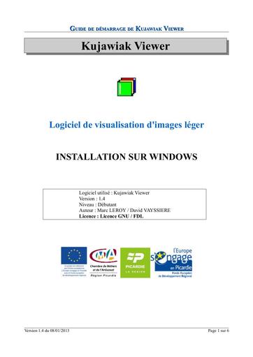 Guide de demarrage kujawiakviewer