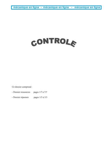 Freinage controle auto controle