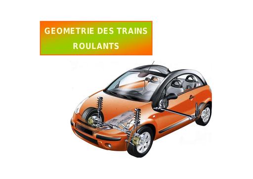 Geometrie train roulant