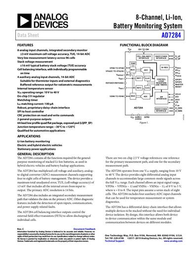 Linear ad7284