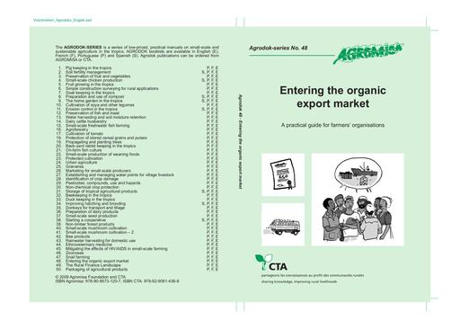 Agrodok 48   organix export market