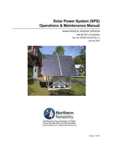 Solar Power System   maintenance Manual