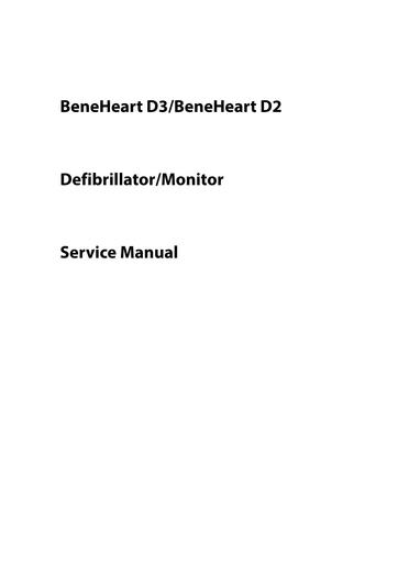 Mindray D3D2 Service Manual 2 0 EN
