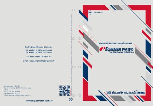 Catalogue reparation pneus PL Schrader pacific FR