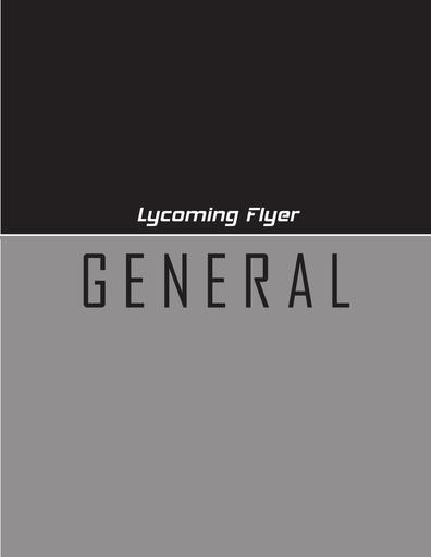 Lycoming General Operations Article