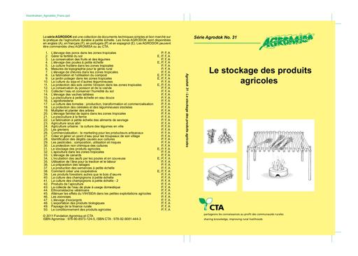 Agrodok   31   le stockage des produits agricoles tropicaux