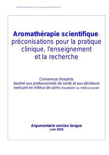 Aromathérapie scientifique   pratique clinique