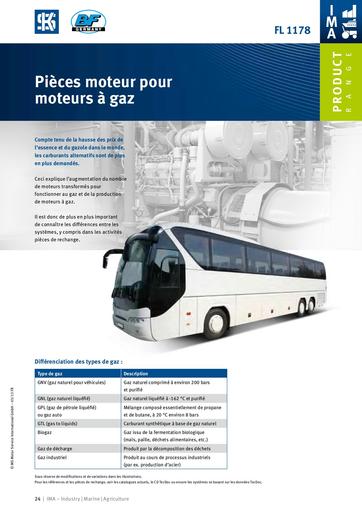 Pièces moteur pour moteurs à gaz 56810
