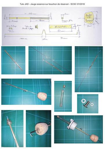 Solex Tuto Jauge bouchon essence