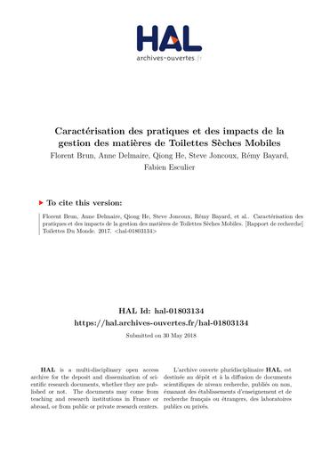 Etude TSM Rapport Final Ademe VF