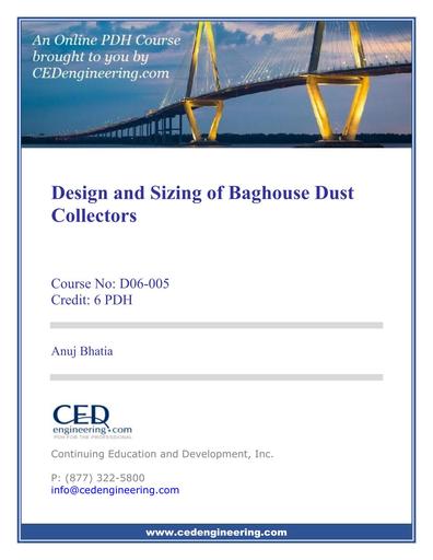 Design and Sizing of Baghouse Dust Collectors