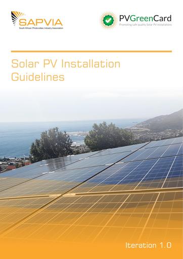 Solar PV Guidelines   SA