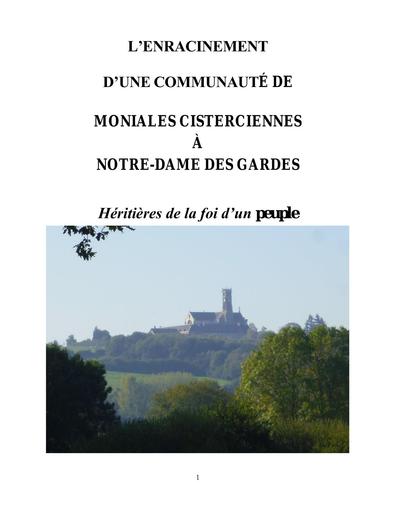 Moniales cisterciennes Notres Dame des Gardes