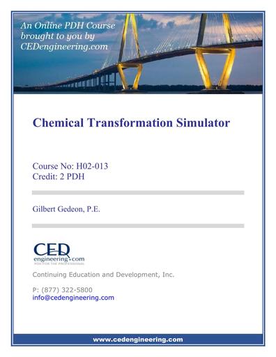 H02 013   Chemical Transformation Simulator   US