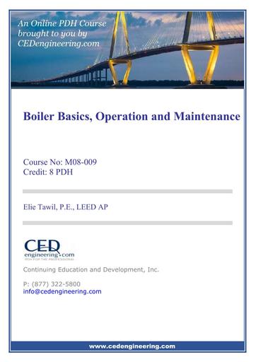 M08 009   Boiler Basics, Operation and Maintenance   US
