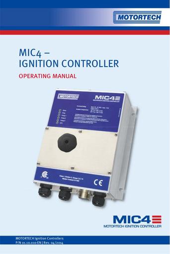 MOTORTECH Manual MIC4 01 10 010 EN 2014 04 WEB
