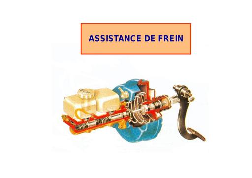 Assistance de freins