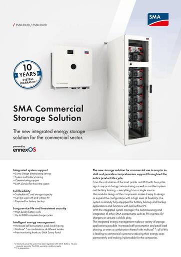 Sma storage solution