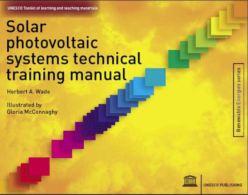 Solar photovoltaic training manual   unesco