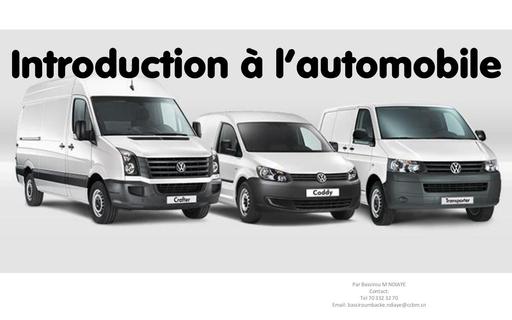Introduction a l automobile