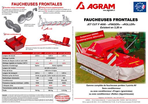 Doc jet cut F 4000   faucheuse agram