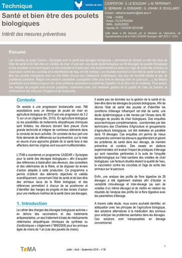 Synergies poulets chair bio experton tema39