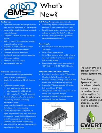 Whats new in orion2