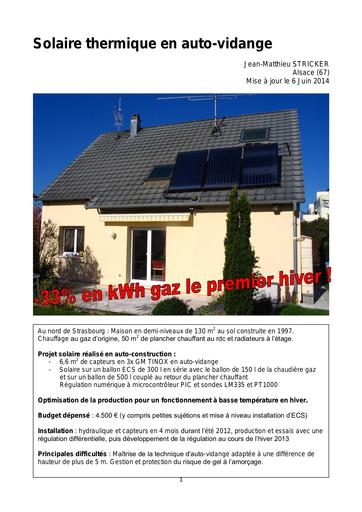 Systeme detaille ecs et plancher