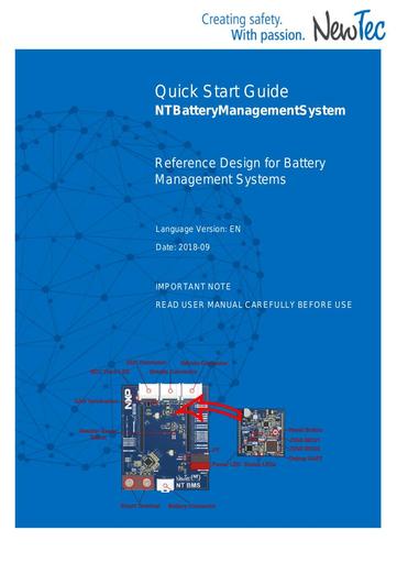 NEWTEC NTBMS QSG