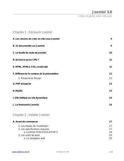 Joomla! 3 8 Créez et gérez votre site web
