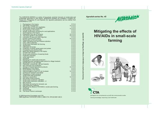 Agrodok 45 mitigation effect of HIV AIDS