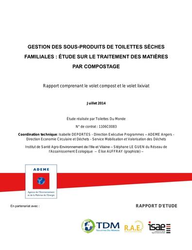 Gestion sous produits toilettes seches 201407